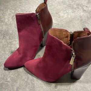 Burgundy Boots